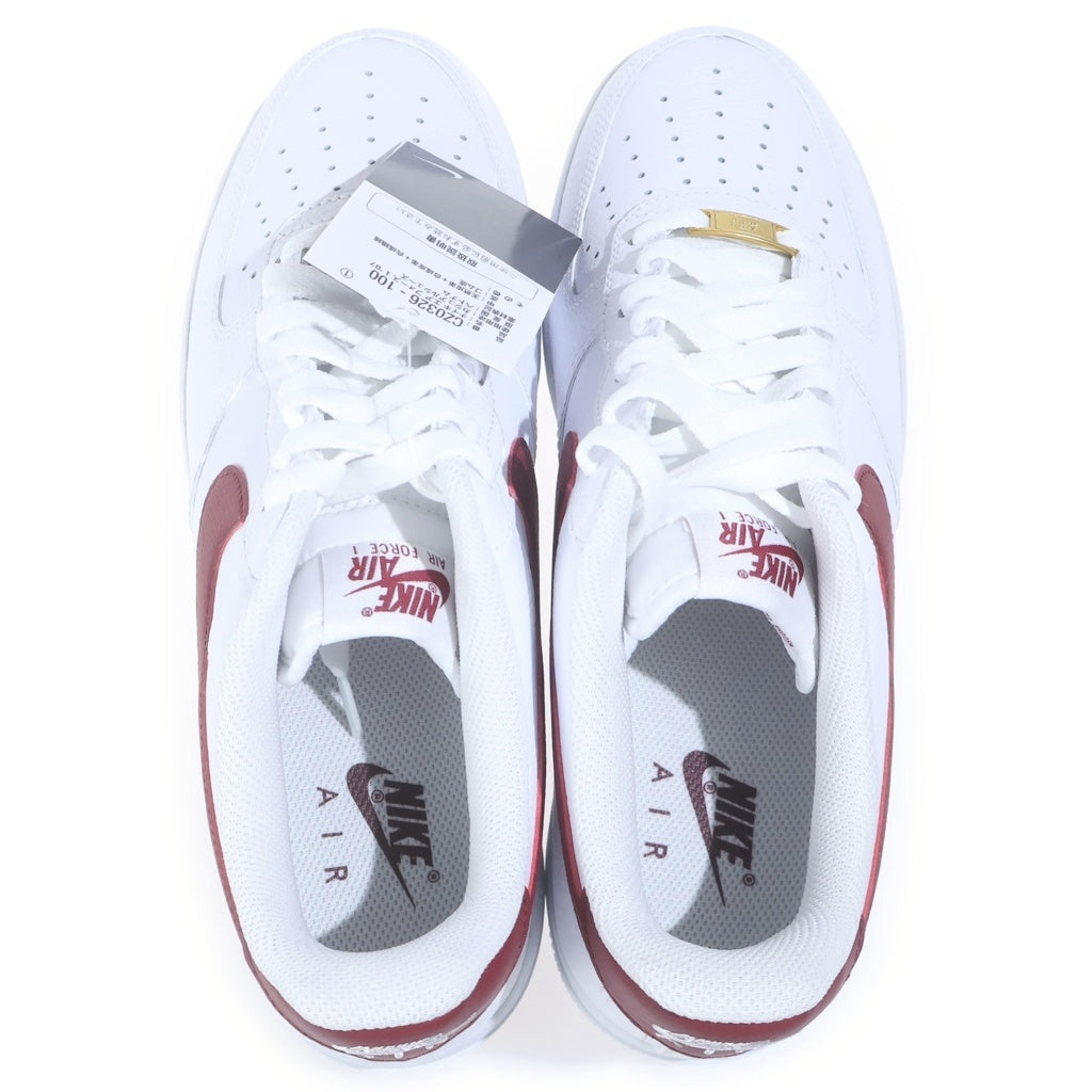 NIKE(ナイキ) Air Force 1 Low White Team Red エアフォース1 ロー ホワイト チームレッド ローカットスニーカー US10/28cm ホワイト/レッド CZ0326-100