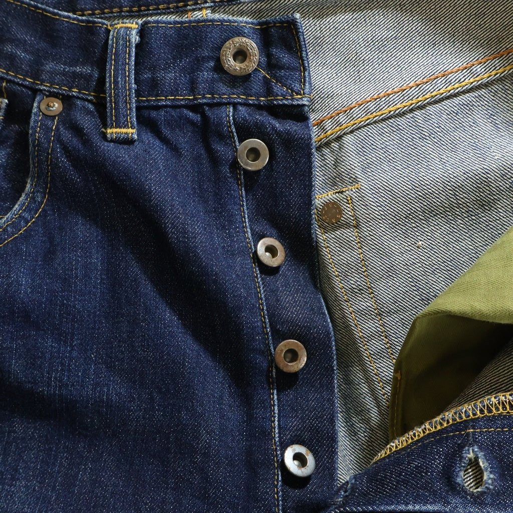Levi's VINTAGE CLOTHING(リーバイス ビンテージ クロージング) S501XX ボタン裏刻印337 USA製 ボタンフライデニムパンツ インディゴ 44501-0118