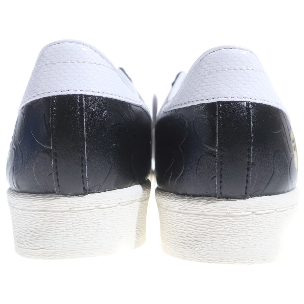 A BATHING APE(アベイシングエイプ) ×atmos ×adidas SuperstarR 5 Core Black Footwear White Off White ローカットスニーカー JQ366