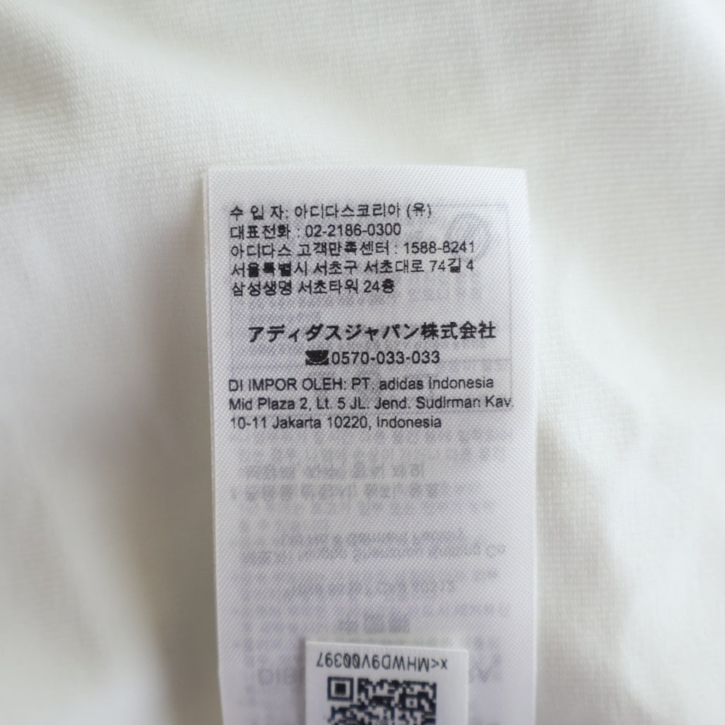 A BATHING APE(アベイシングエイプ) ×adidas ロゴプリント サイドラインクルーネック半袖Tシャツカットソー