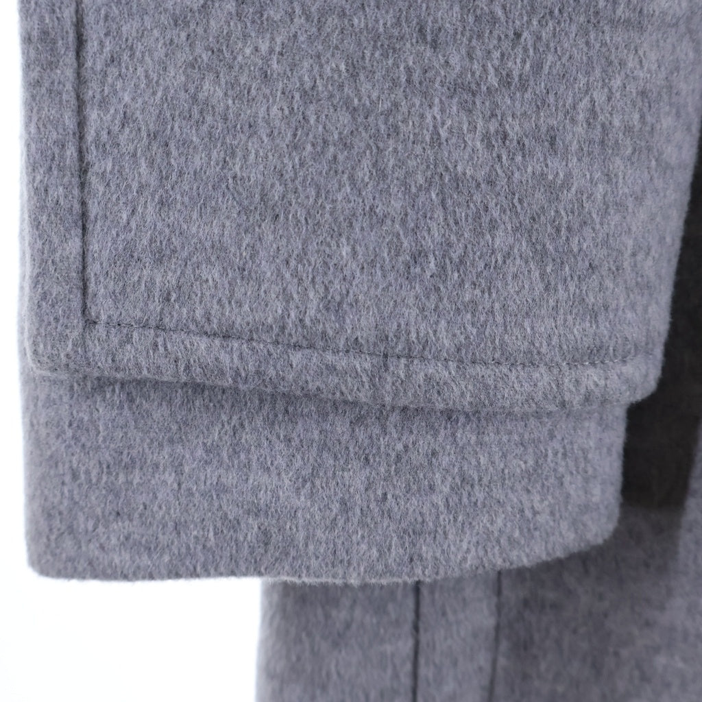 LOEWE(ロエベ) HOODED WOOL COAT フーデッド ウールコート グレー レディース S359Y01XA3