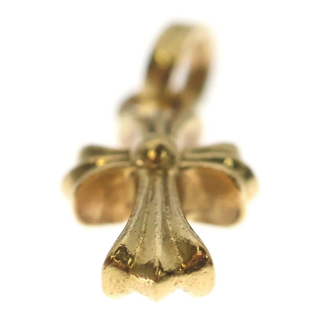 CHROME HEARTS(クロムハーツ) 22K CRS BBYFAT P/DIA ベイビーファットクロス PAVEダイヤ ペンダントトップ ゴールド BCA035