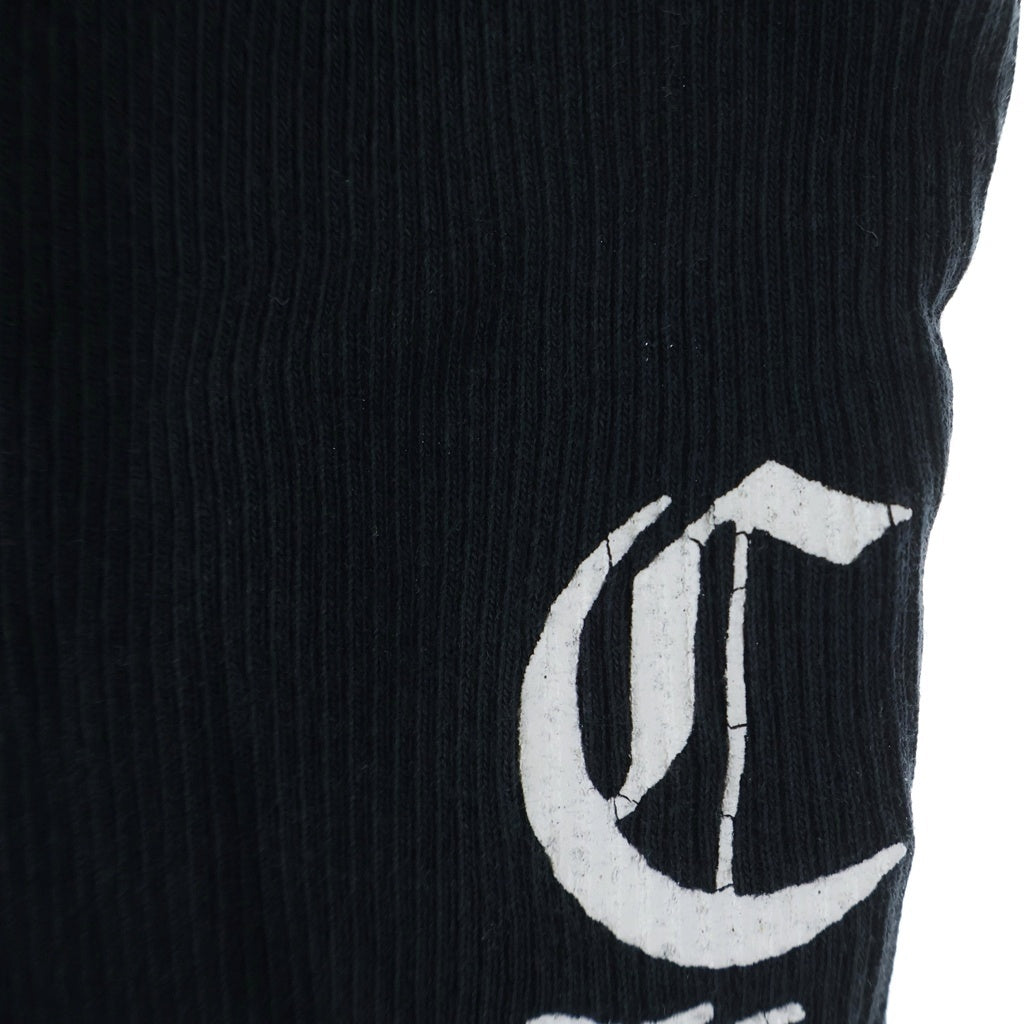 CHROME HEARTS(クロムハーツ) OLD ×Kyosuke Himuro 氷室京介 バックCHクロス クルーネックタンクトップ ブラック