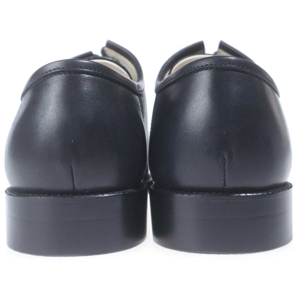 foot the coacher(フットザコーチャー) GERMAN HOLE-CUT SIMPLICITY ジャーマンホールカット 内羽根 レザーシューズ ブラック
