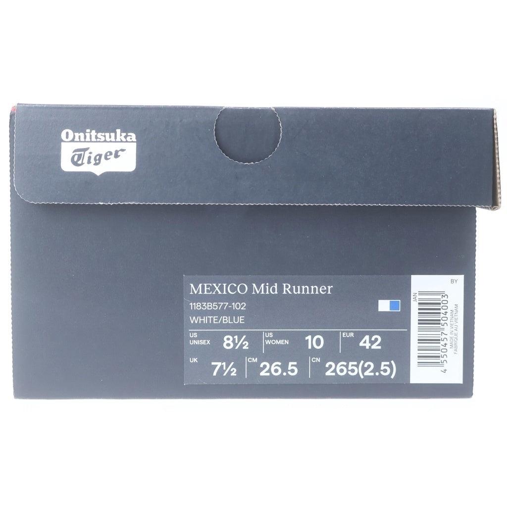 Onitsuka Tiger(オニツカタイガー) MEXICO Mid Runner メキシコミッドランナー ハイカットスニーカー アイボリー 1183B577