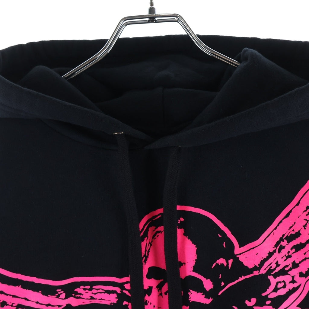 CHROME HEARTS(クロムハーツ) FOTI MISS LERLENE フォティ ミスラーレン スウェットプルオーバーパーカー ブラック/ピンク