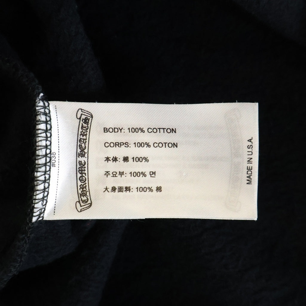 CHROME HEARTS(クロムハーツ) FOTI MISS LERLENE フォティ ミスラーレン スウェットプルオーバーパーカー ブラック/ピンク