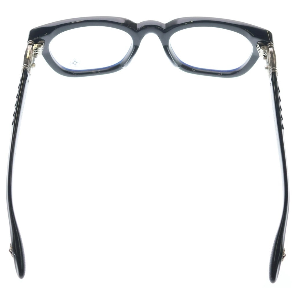 CHROME HEARTS(クロムハーツ) WELL HELL YEAH FOTI フォティ テンプルウェリントンサングラス ブラック/シルバー
