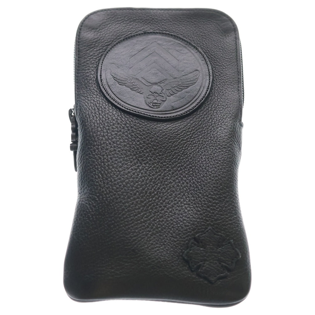 CHROME HEARTS(クロムハーツ) WELL HELL YEAH FOTI フォティ テンプルウェリントンサングラス ブラック/シルバー
