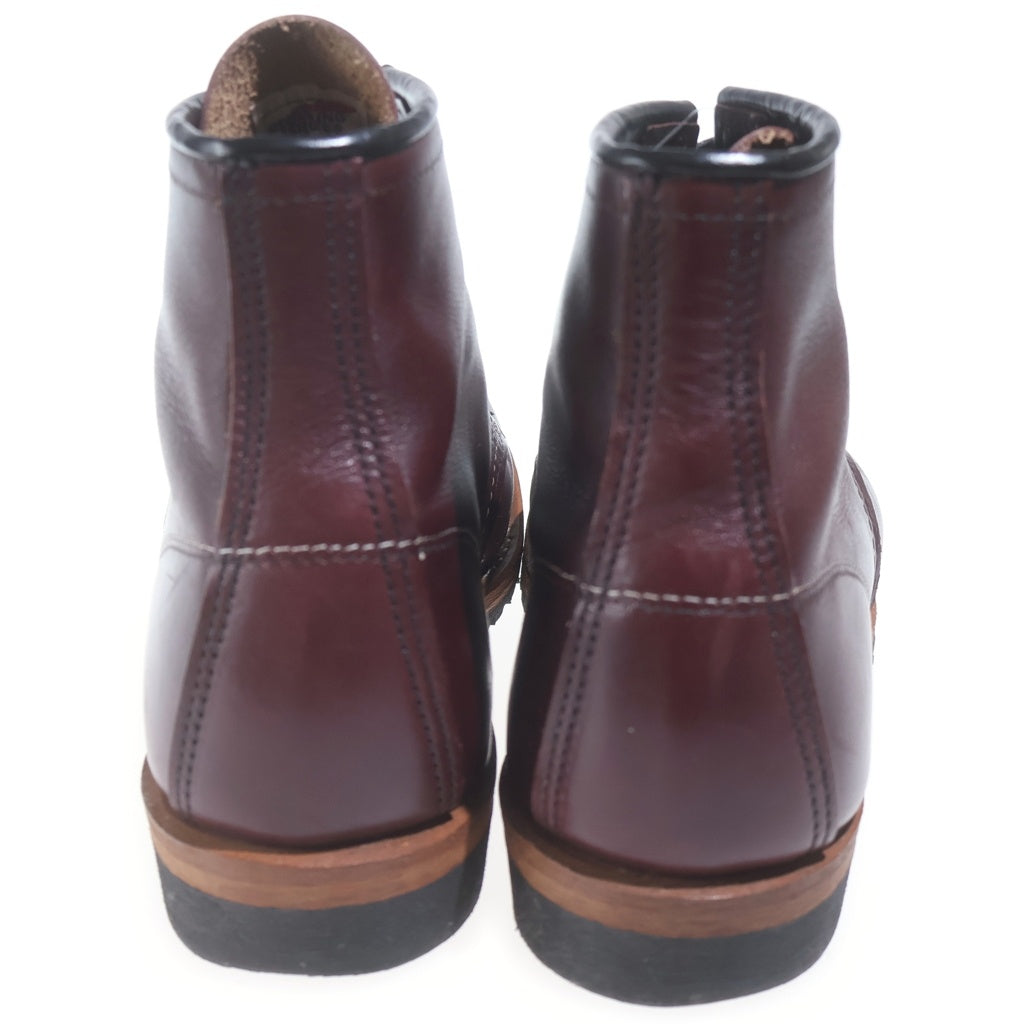 RED WING(レッド ウイング) BECKMAN BOOT ベックマン レザー レーズアップ ワークブーツ ブラウン 9411
