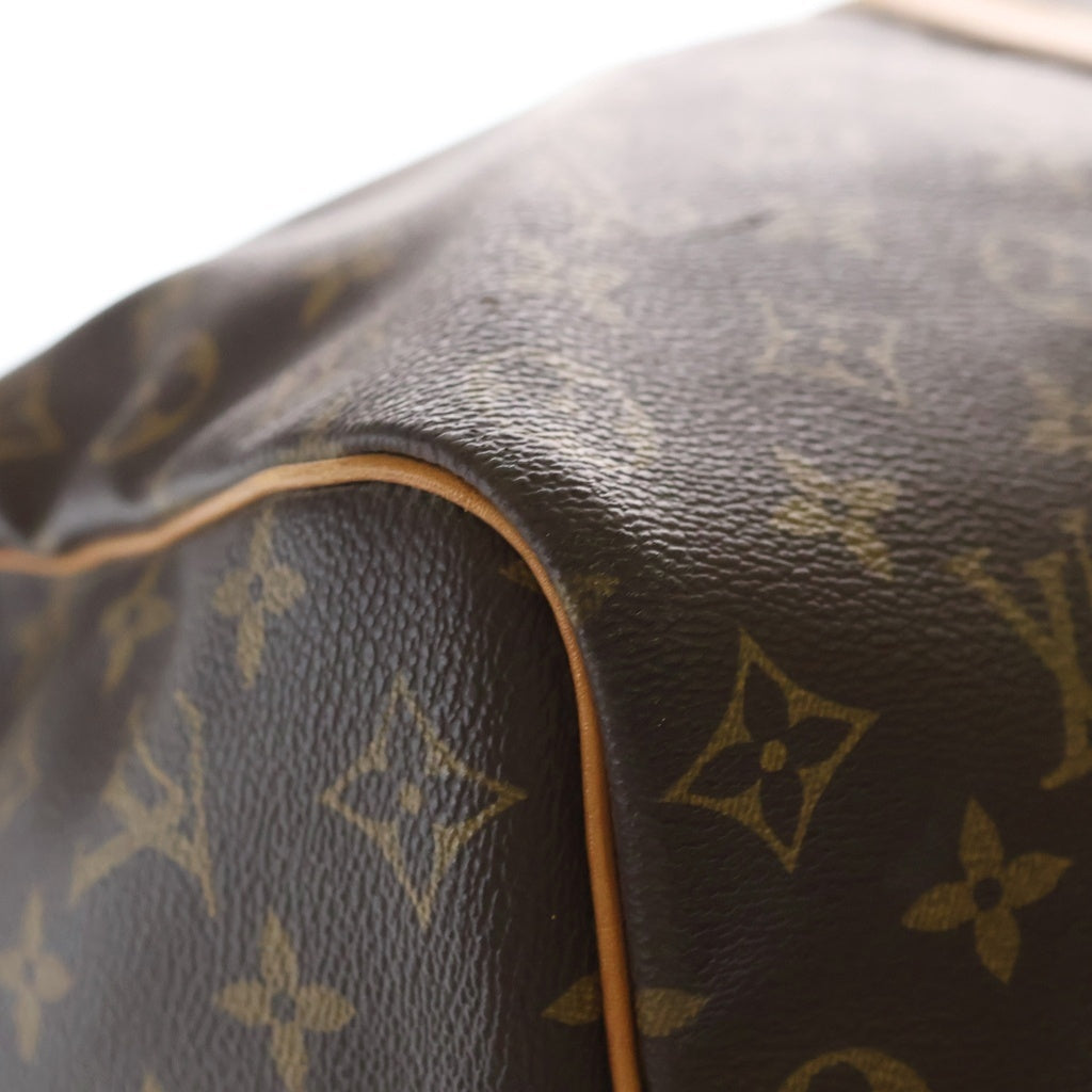 LOUIS VUITTON(ルイヴィトン) モノグラム キーポルバンドリエール50 レザーハンドショルダーボストンバッグ ブラウン M41416 レディース