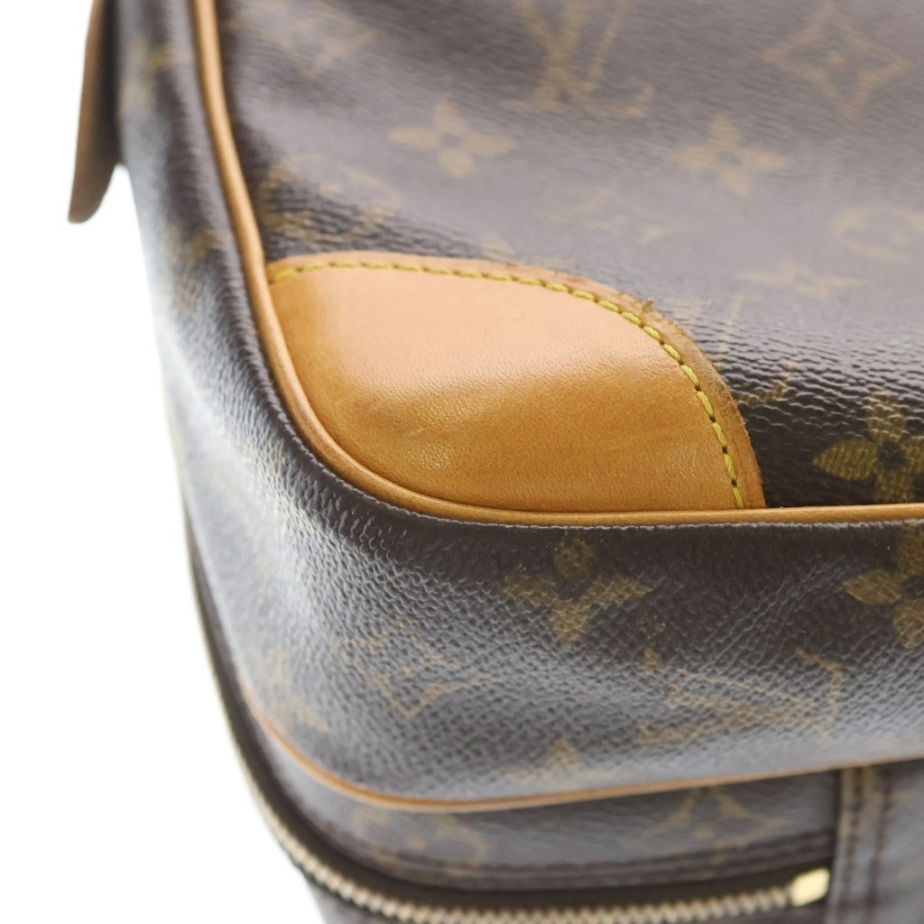 LOUIS VUITTON(ルイヴィトン) モノグラム ポルトドキュマン ヴォワヤージュ レザーハンドバッグ ブラウン M53362 レディース