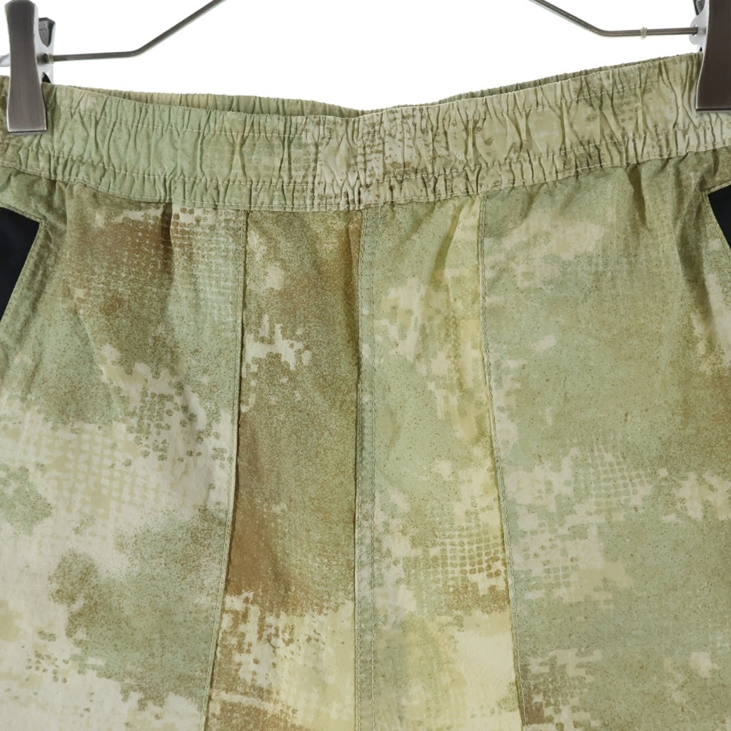STONE ISLAND(ストーンアイランド) 24SS アブストラクトパターン トラック ナイロンショーツ ベージュ 8015L20E1