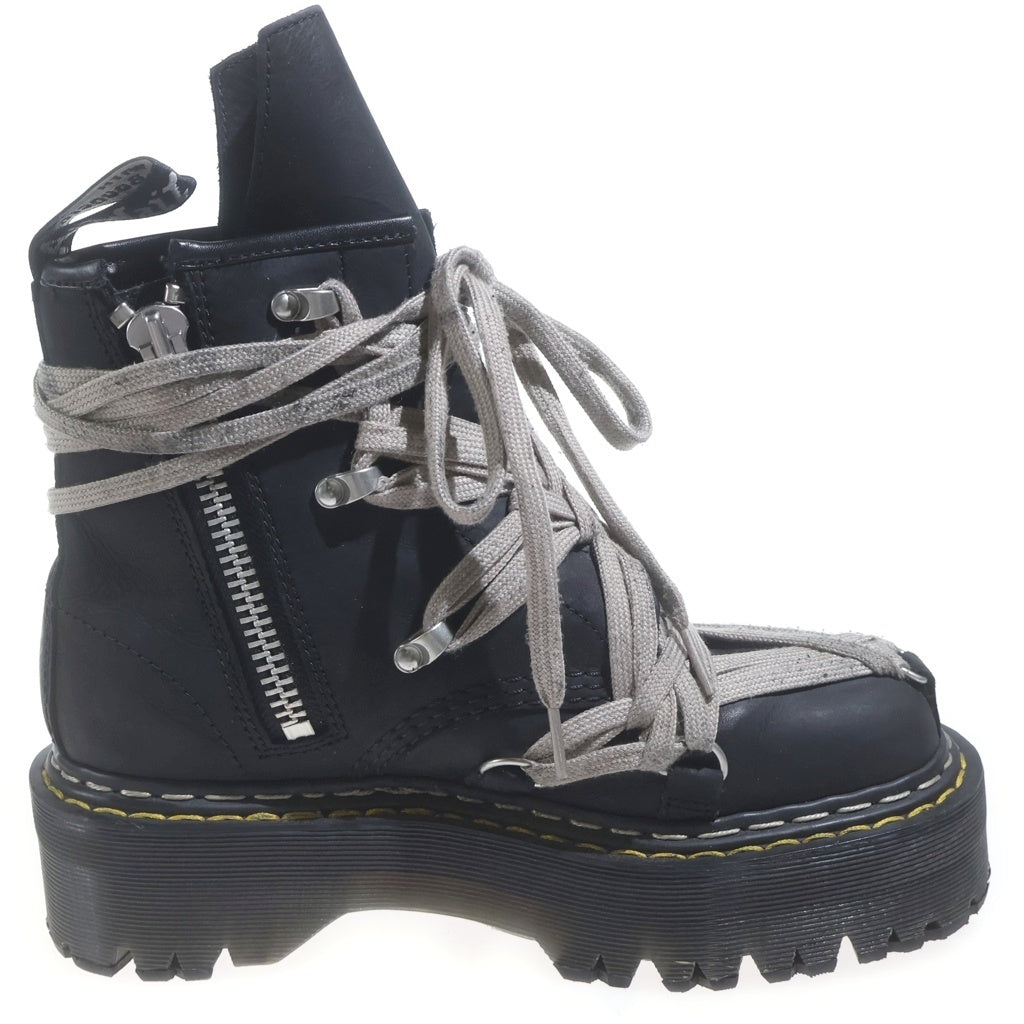 Dr.Martens(ドクターマーチン) ×Rick Owens 1460 Quad Sole Mega Lace Boot リックオウエンス メガレースブーツ ブラック 41818001