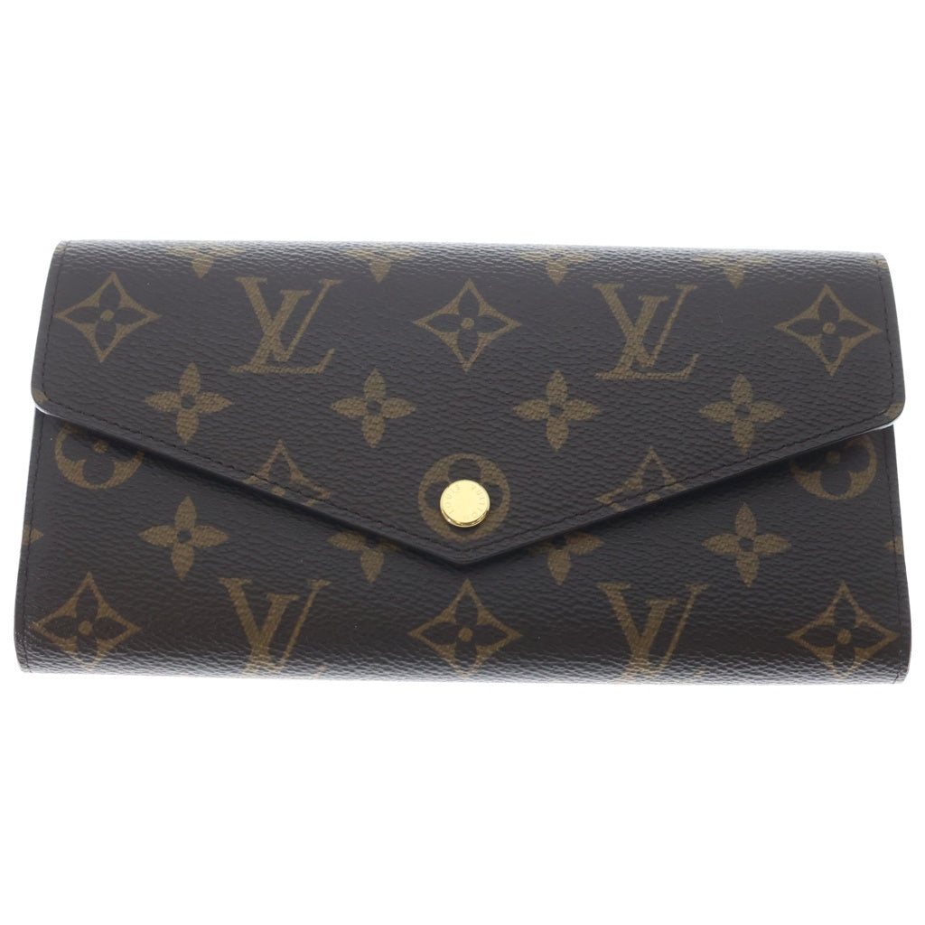 LOUIS VUITTON(ルイヴィトン) モノグラム ポルトフォイユ サラ ロングウォレット 長財布 ブラウン/ピンク M62235 レディース