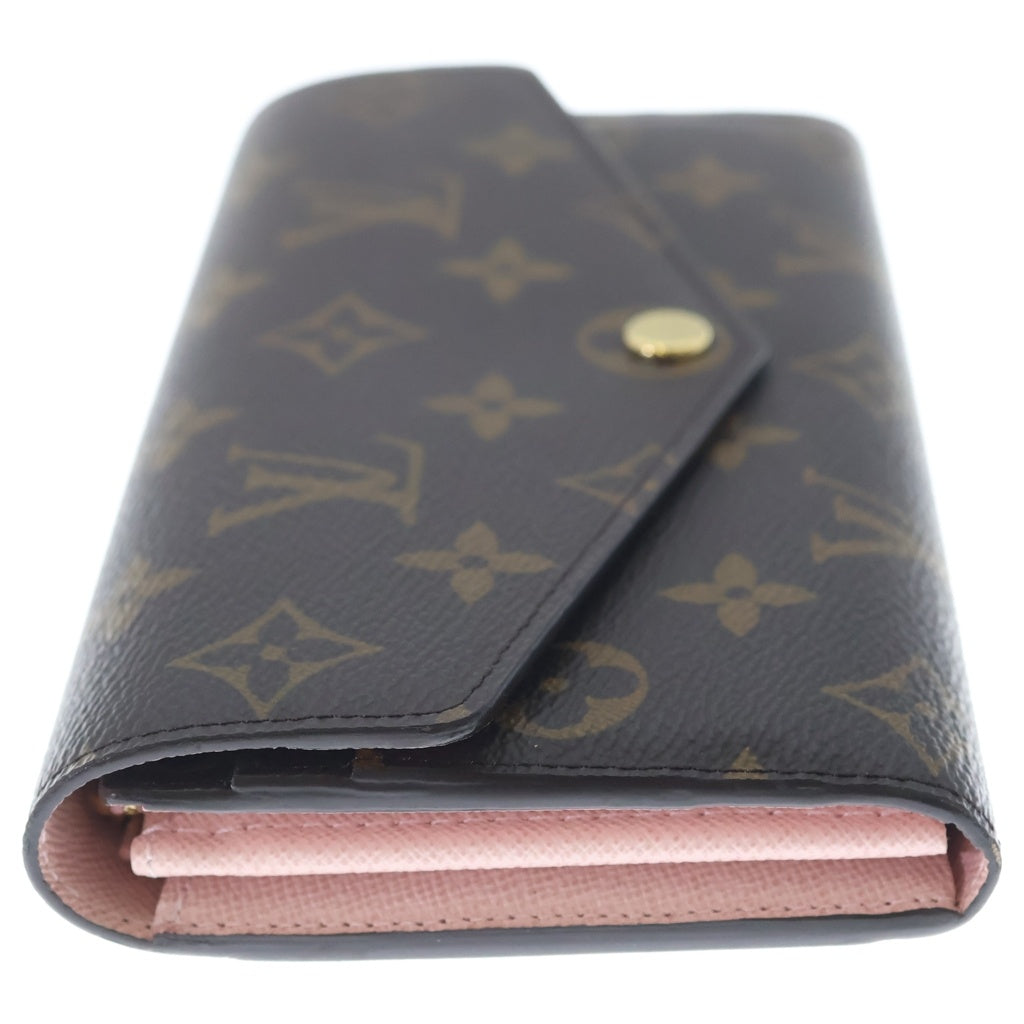LOUIS VUITTON(ルイヴィトン) モノグラム ポルトフォイユ サラ ロングウォレット 長財布 ブラウン/ピンク M62235 レディース