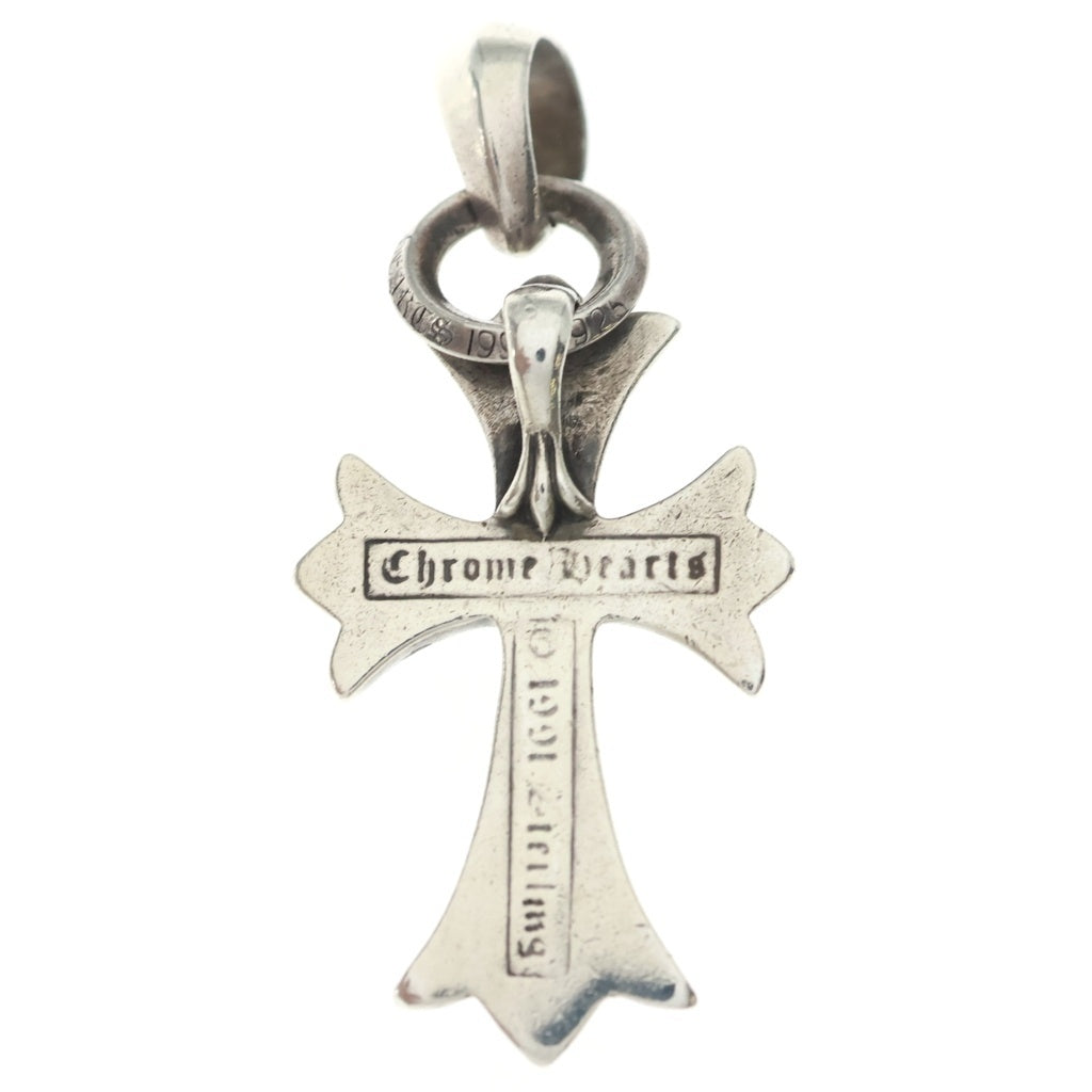 CHROME HEARTS(クロムハーツ) CH CRS SML W/BALE Wベイル スモールCHクロス ペンダントトップ シルバー BCA218