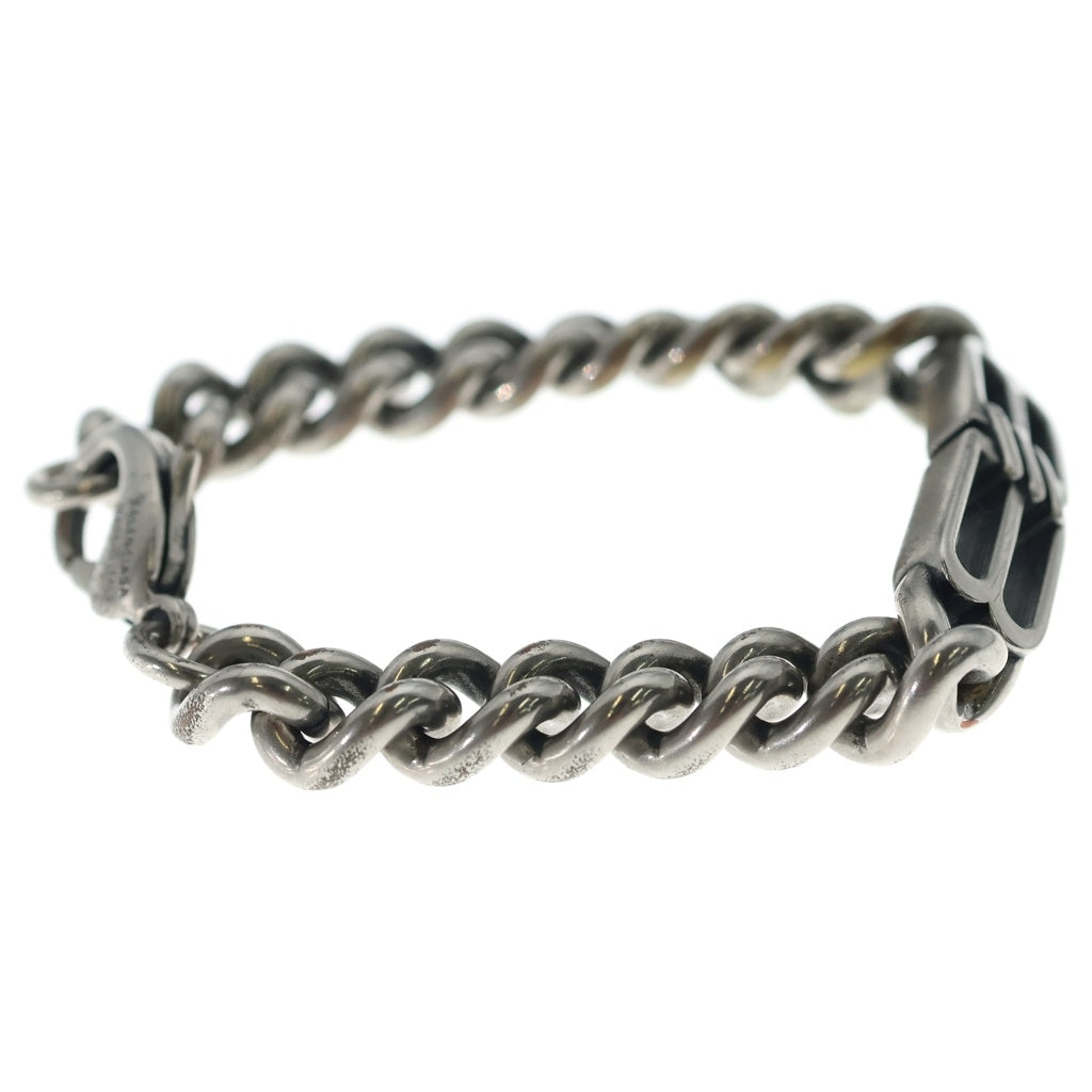 BALENCIAGA(バレンシアガ) BB ICON GOURMETTE BBアイコン チェーンブレスレット シルバー 718493 718493