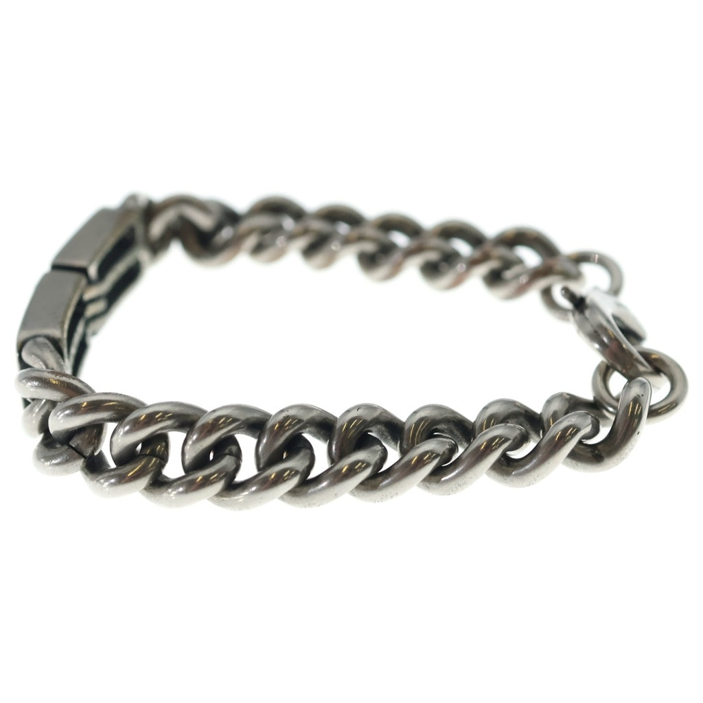 BALENCIAGA(バレンシアガ) BB ICON GOURMETTE BBアイコン チェーンブレスレット シルバー 718493 718493