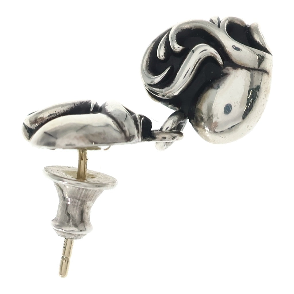 CHROME HEARTS(クロムハーツ) HEART DRP ハートドロップ ピアス シルバー