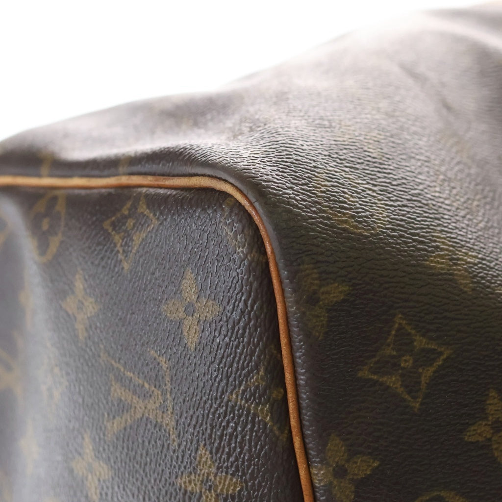 LOUIS VUITTON(ルイヴィトン) モノグラム キーポルバンドリエール60 レザーハンドショルダーボストンバッグ ブラウン M41412
