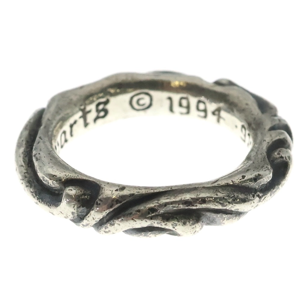 CHROME HEARTS(クロムハーツ) SCRL BAND スクロールバンド リング シルバー BCA351