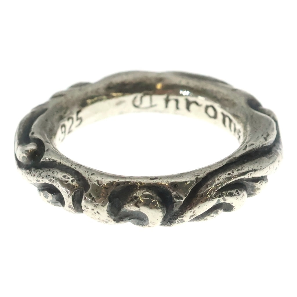 CHROME HEARTS(クロムハーツ) SCRL BAND スクロールバンド リング シルバー BCA351