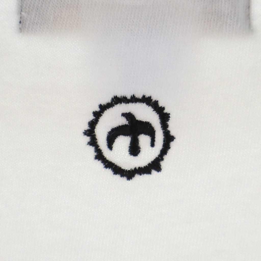 goro's(ゴローズ) yellow eagle forever プロントロゴプリント クルーネック半袖Tシャツカットソー ホワイト