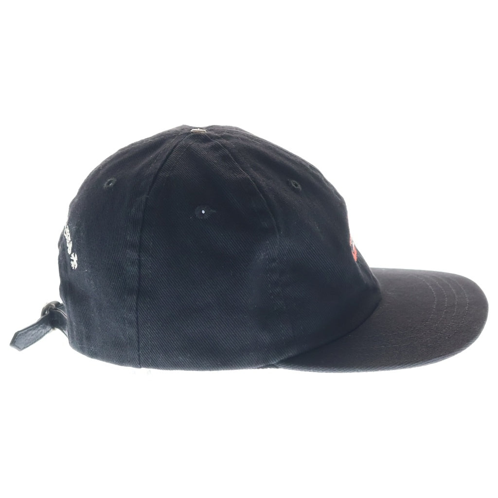 CHROME HEARTS(クロムハーツ) Chomper Patch Leather Belt Trucker Cap チョンパーパッチ レザーベルト トラッカーキャップ 帽子 ブラック