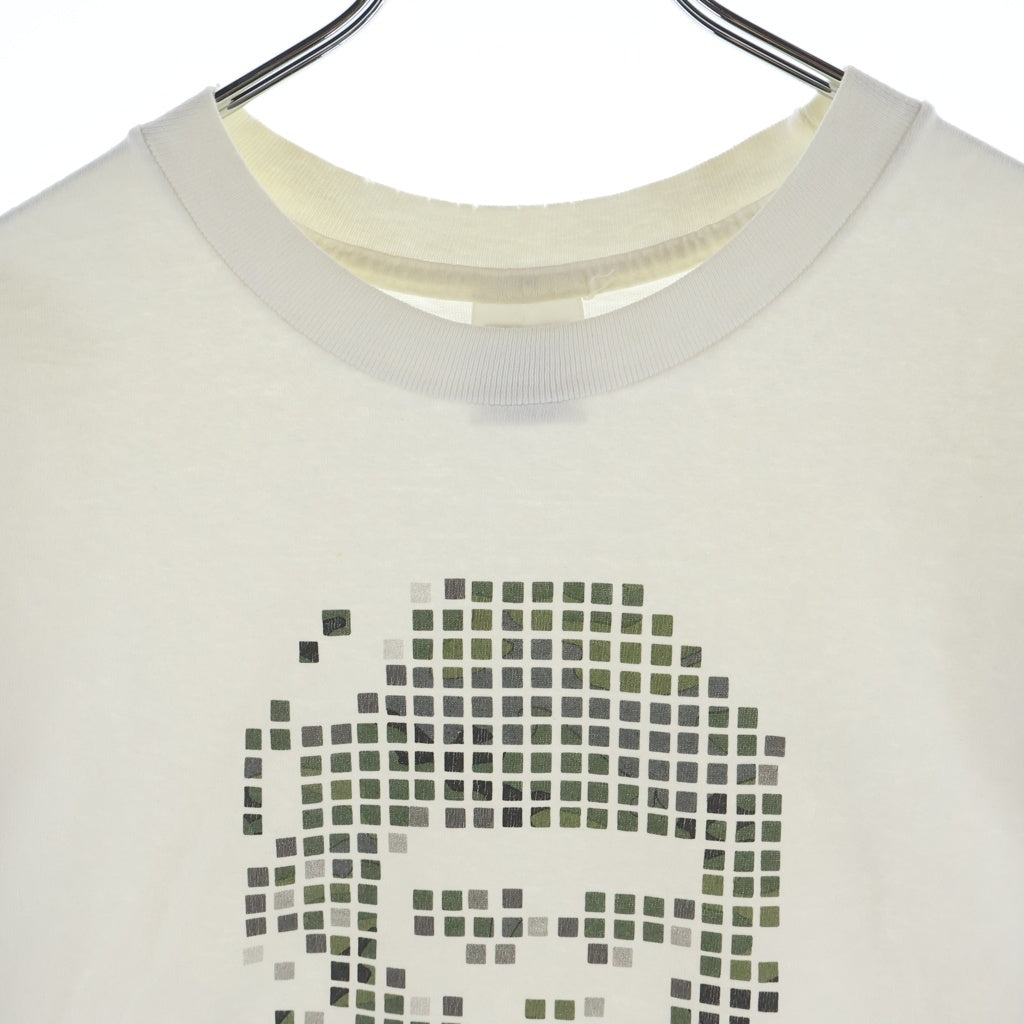 A BATHING APE(アベイシングエイプ) 90S avvilタグ 猿の惑星 クルーネック半袖Tシャツカットソー ホワイト