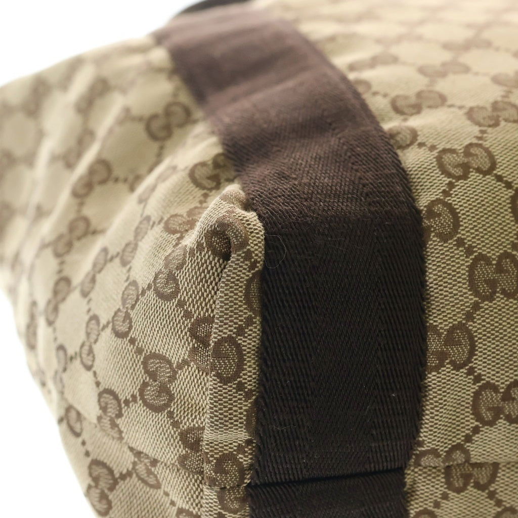 GUCCI(グッチ) GGキャンバス 総柄ハンドトートバッグ ブラウン 189669 レディース