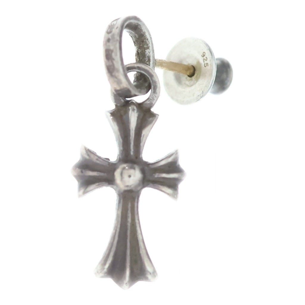 CHROME HEARTS(クロムハーツ) BBY F PPRCHN ベイビーファットクロス ドロップピアス シルバー BCA090 -