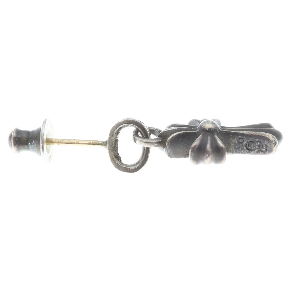 CHROME HEARTS(クロムハーツ) BBY F PPRCHN ベイビーファットクロス ドロップピアス シルバー BCA090 -