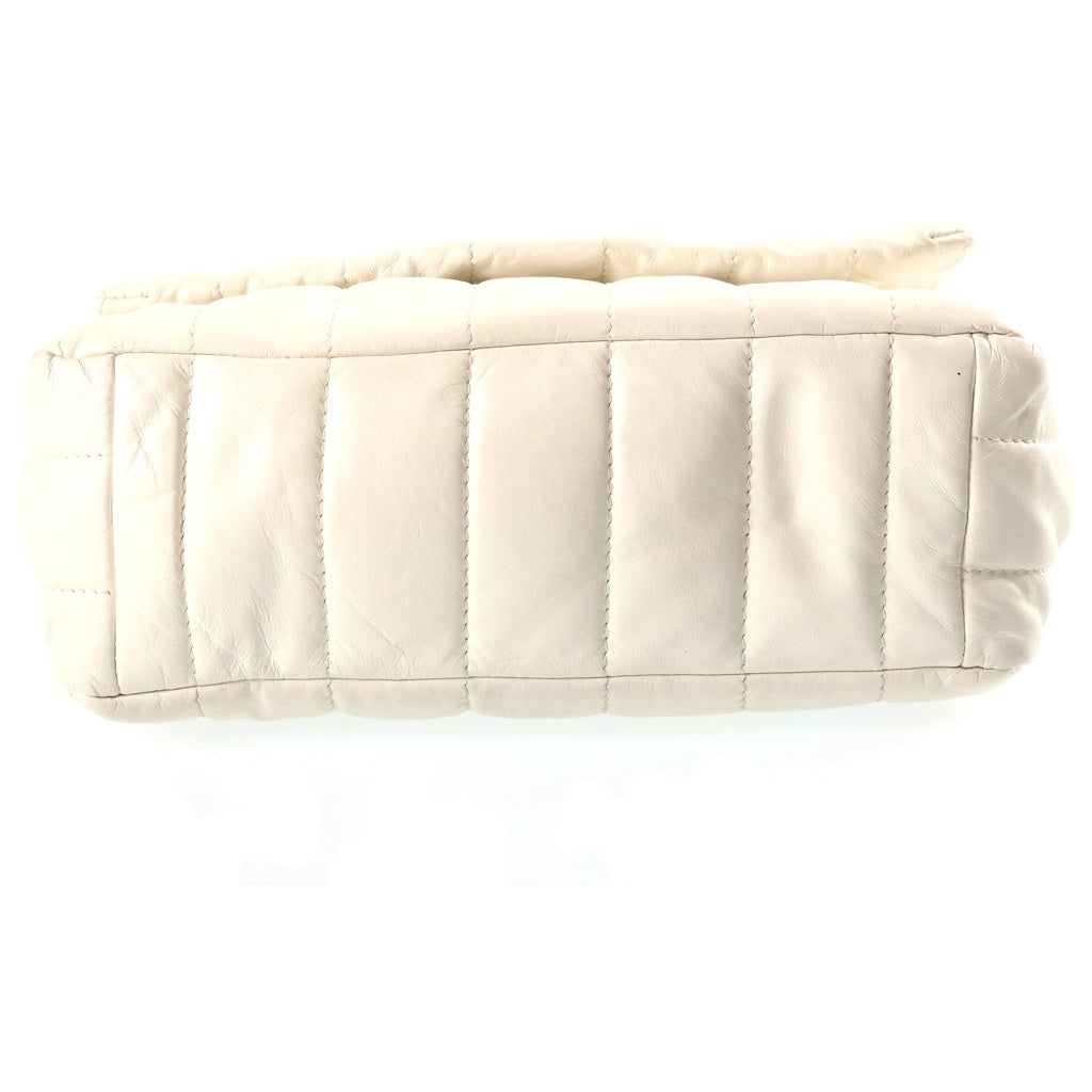 BALENCIAGA(バレンシアガ) MONACO XS レザーチェーンハンドショルダーバッグ ホワイト 781672 レディース