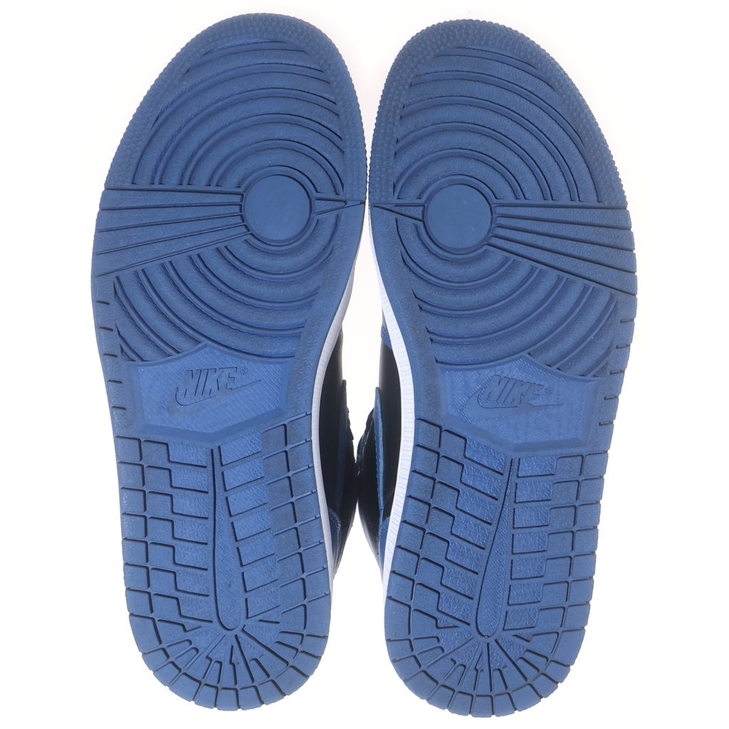 NIKE(ナイキ) Air Jordan 1 Retro High OG Dark Marina Blue エアジョーダン1 レトロ ハイ ダークマリーナブルー ハイカットスニーカー US8.5/26.5cm ブルー/ブラック 555088-404