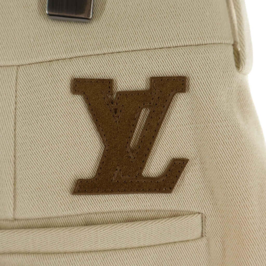 LOUIS VUITTON(ルイヴィトン) 24AW ×Tyler the Creator LVロゴ タック チノパンツ RM242MM JMH HRP03W ベージュ