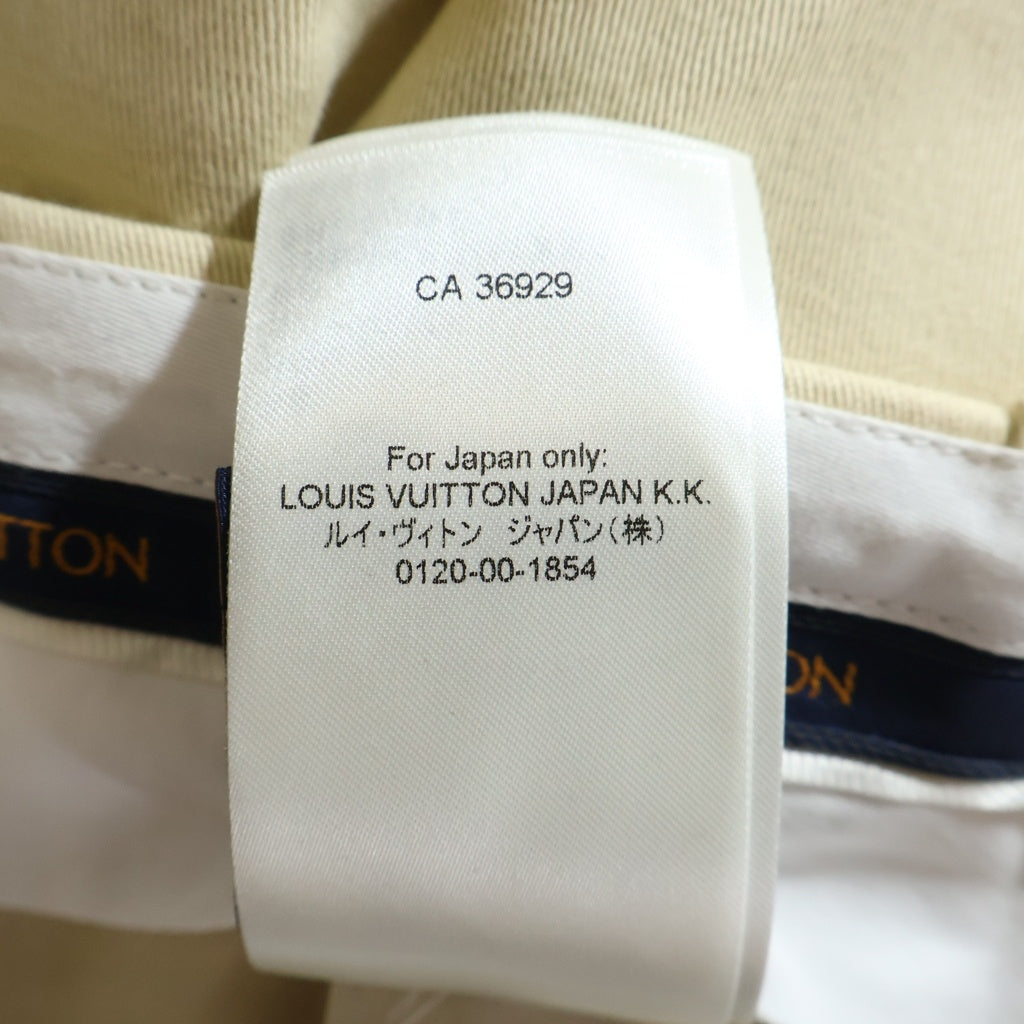 LOUIS VUITTON(ルイヴィトン) 24AW ×Tyler the Creator LVロゴ タック チノパンツ RM242MM JMH HRP03W ベージュ