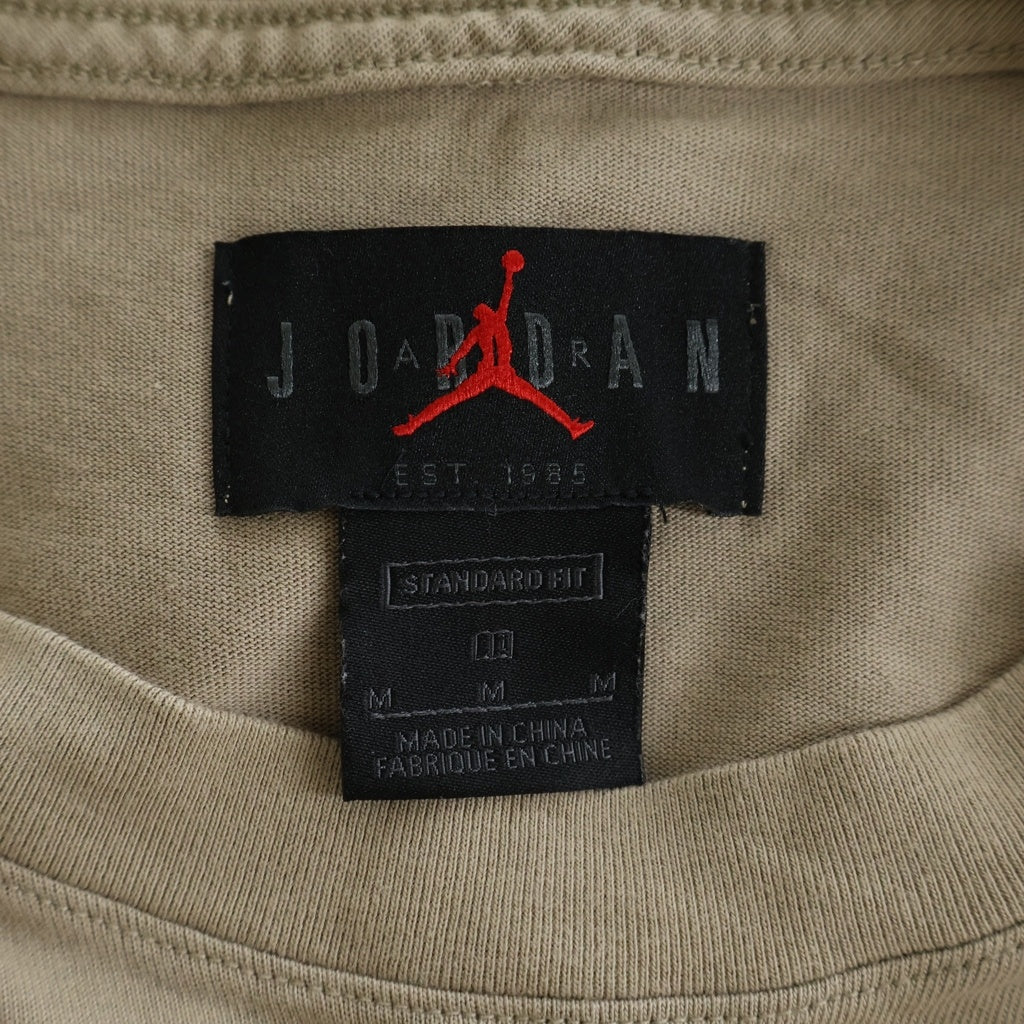 JORDAN BRAND(ジョーダンブランド) ×Cactus Jack Khaki Desert Tee カクタスジャック デザートカーキ クルーネック半袖Tシャツカットソー CW3168-247