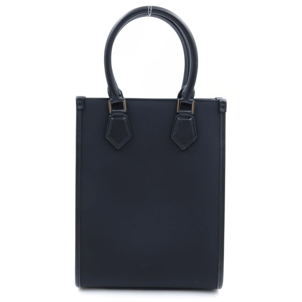 DOLCE & GABBANA(ドルチェアンドガッバーナ) ラバーロゴ ナイロン 2WAY ハンドバッグ ショルダーバッグ ブラック BM2123 AG182 レディース