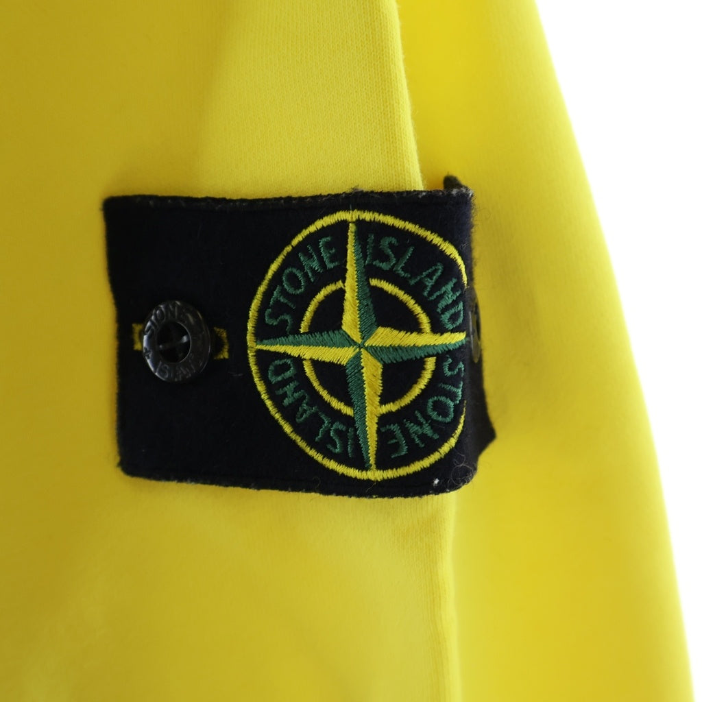 STONE ISLAND(ストーンアイランド) 袖ロゴワッペン クルーネックスウェットトレーナー イエロー 101563051