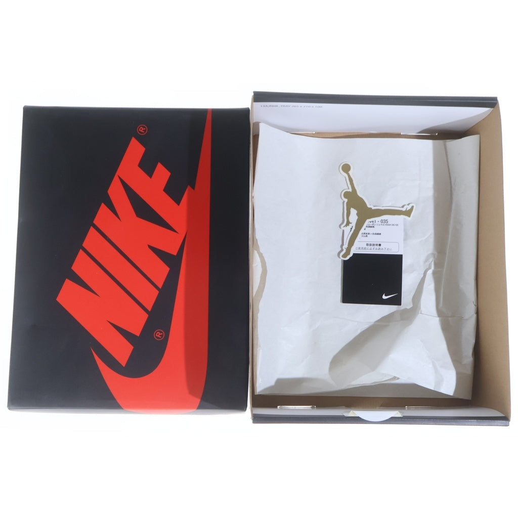 NIKE(ナイキ) Air Jordan 1 High Shadow エアジョーダン1 ハイ OG シャドウ 2.0 ハイカットスニーカー US5Y/23.5cm グレー 575441-035 レディース