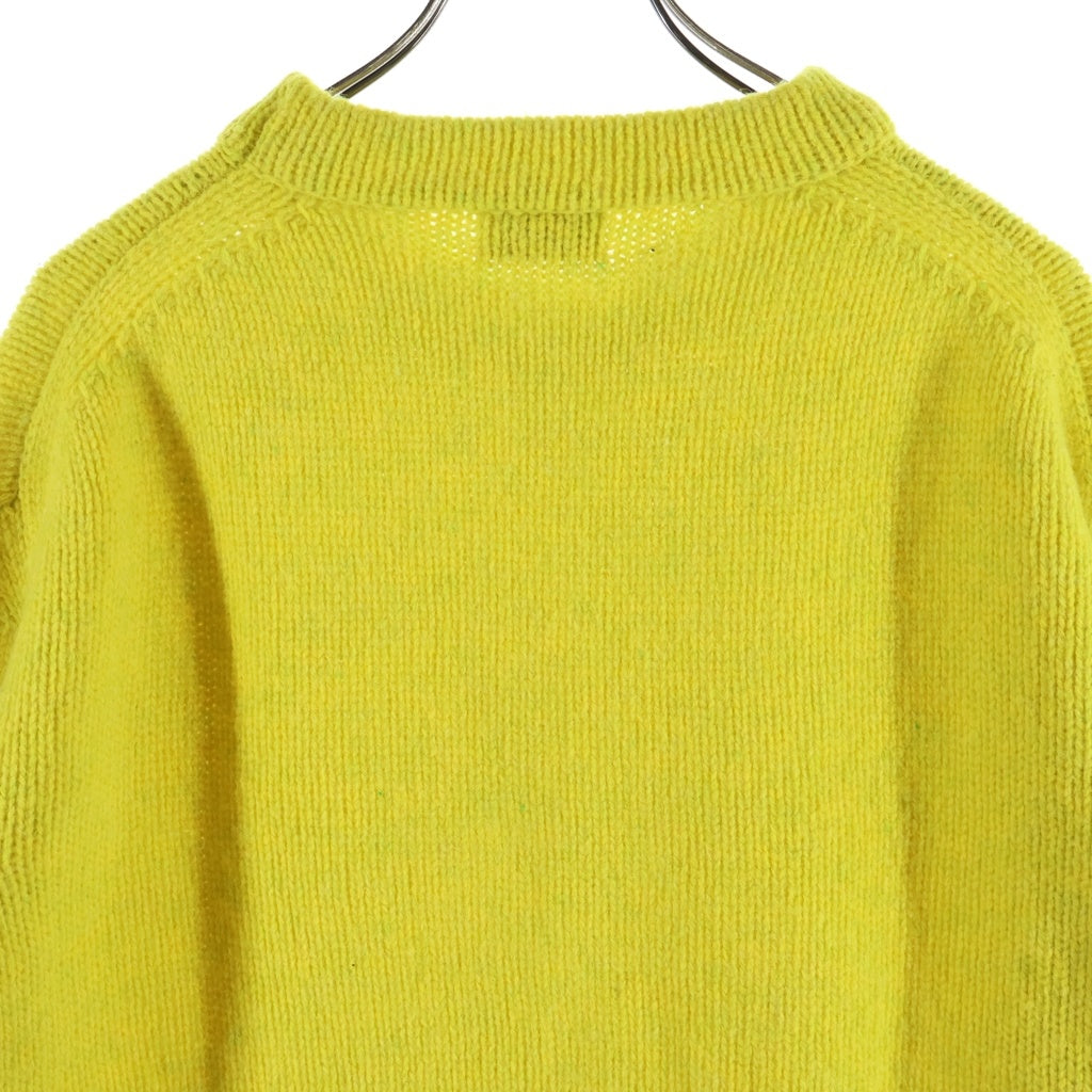Acne Studios(アクネ ストゥディオズ) 長袖ウールニットトレーナー イエロー JAN PAW15
