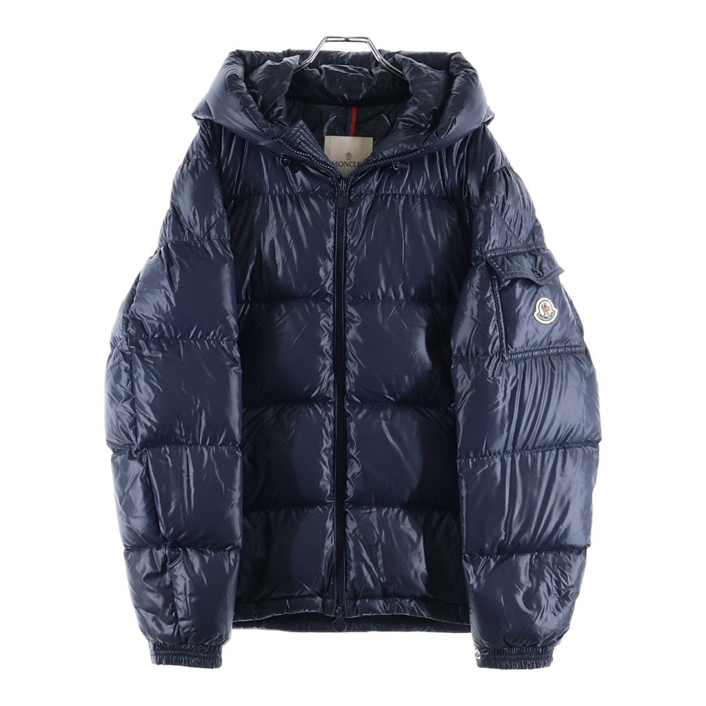 MONCLER(モンクレール) ECRINS JACKET ナイロンフーディーダウンジャケット ネイビー F20911A54500 68950