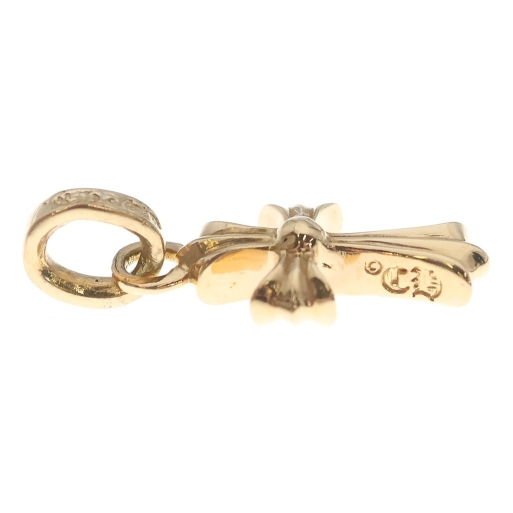 CHROME HEARTS(クロムハーツ) 22K CRS BBYFAT P/RUB ベイビーファットクロス PAVEルビー ペンダントトップ ゴールド