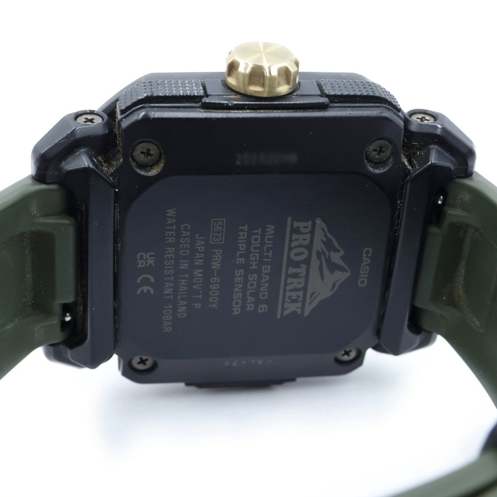 CASIO(カシオ) PRO TREK プロトレック ソーラー腕時計 PRW-6900Y