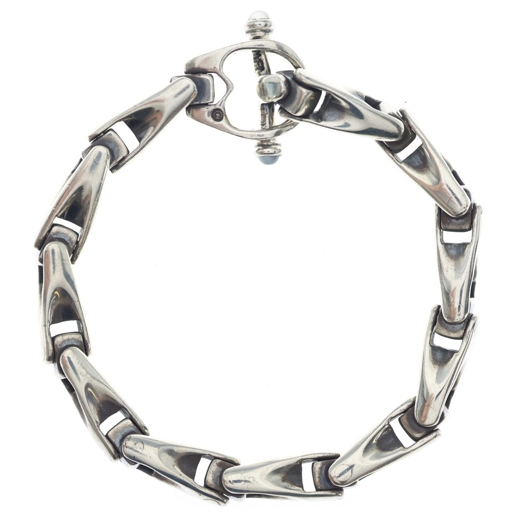 Bill Wall Leather/BWL(ビルウォールレザー) U-Joint Bracelet Smooth Uジョイント スムースブレスレット シルバー レディース