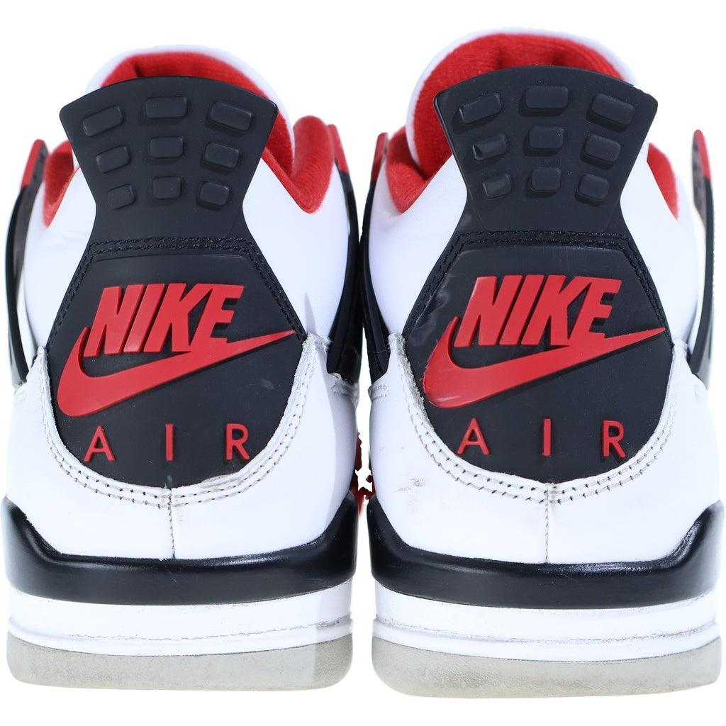 NIKE(ナイキ) Air Jordan 4 Retro Fire Red エアジョーダン4 レトロ OG ファイヤーレッド ハイカットスニーカー US9.5/27.5cm レッド DC7770-160