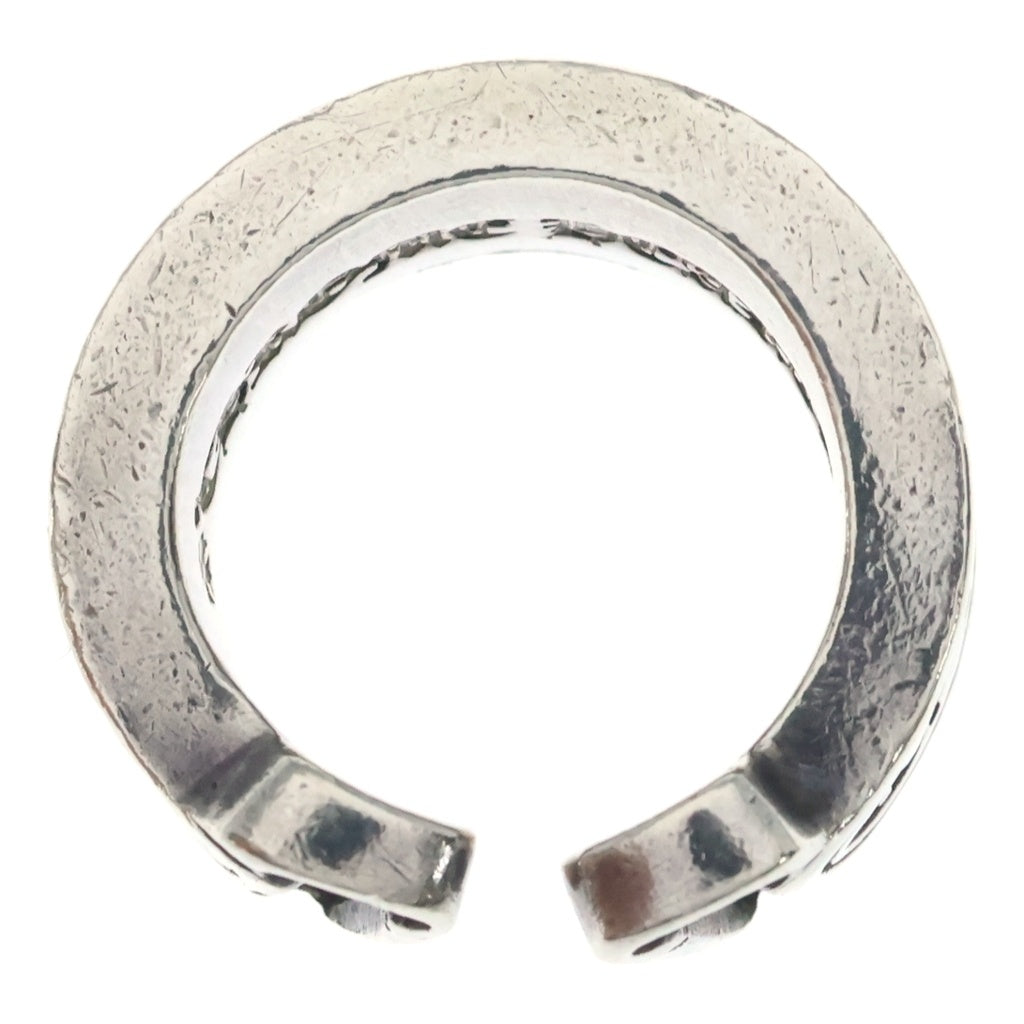 CHROME HEARTS(クロムハーツ) LG SCROLL LABEL ラージスクロールラベル リング シルバーBCA383 レディース