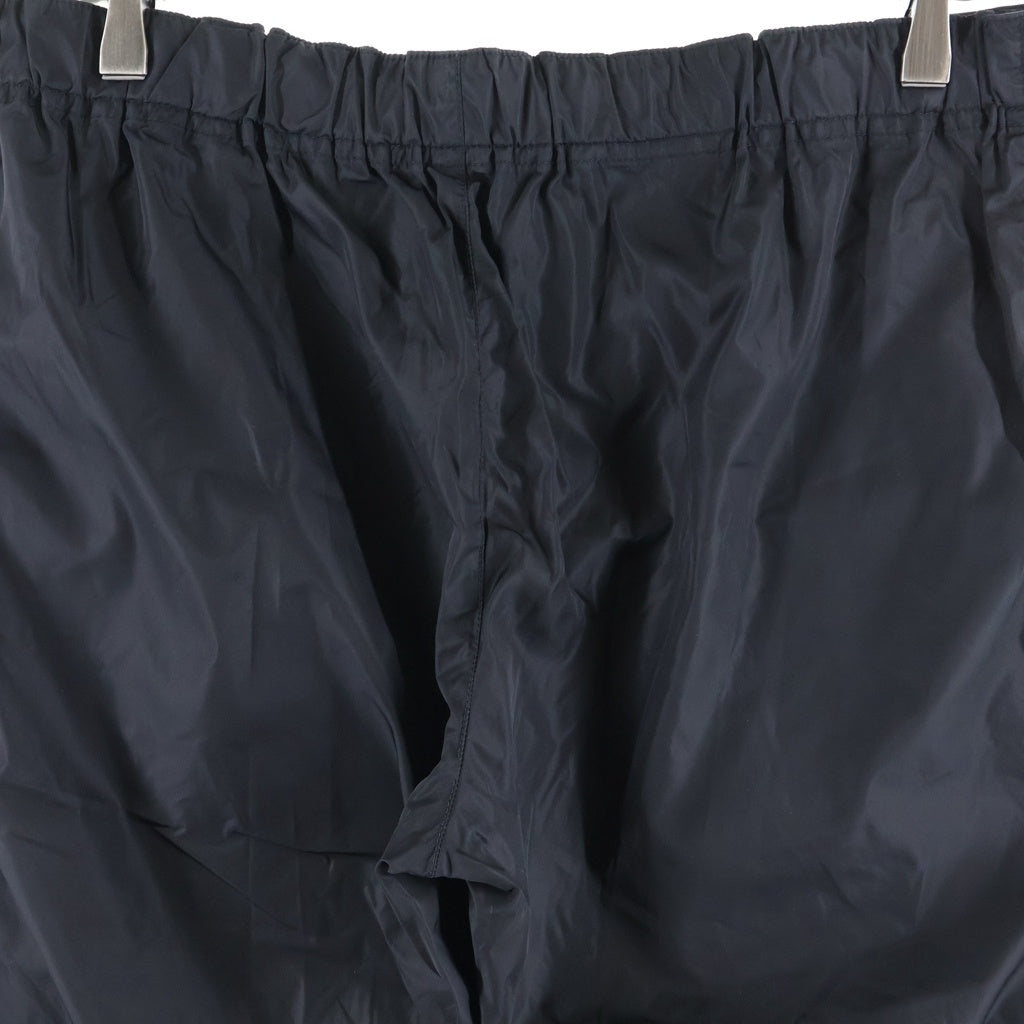 PRADA SPORT(プラダ スポーツ) Nylon Pants ロゴパッチ ドローコード ナイロンパンツ ブラック SPD37H 004