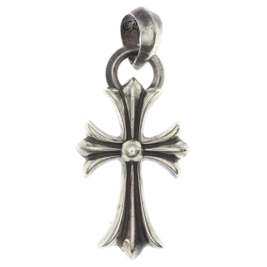 CHROME HEARTS(クロムハーツ) CH CRS SML W/BALE Wベイル スモールCHクロス ペンダントトップ シルバー BCA218